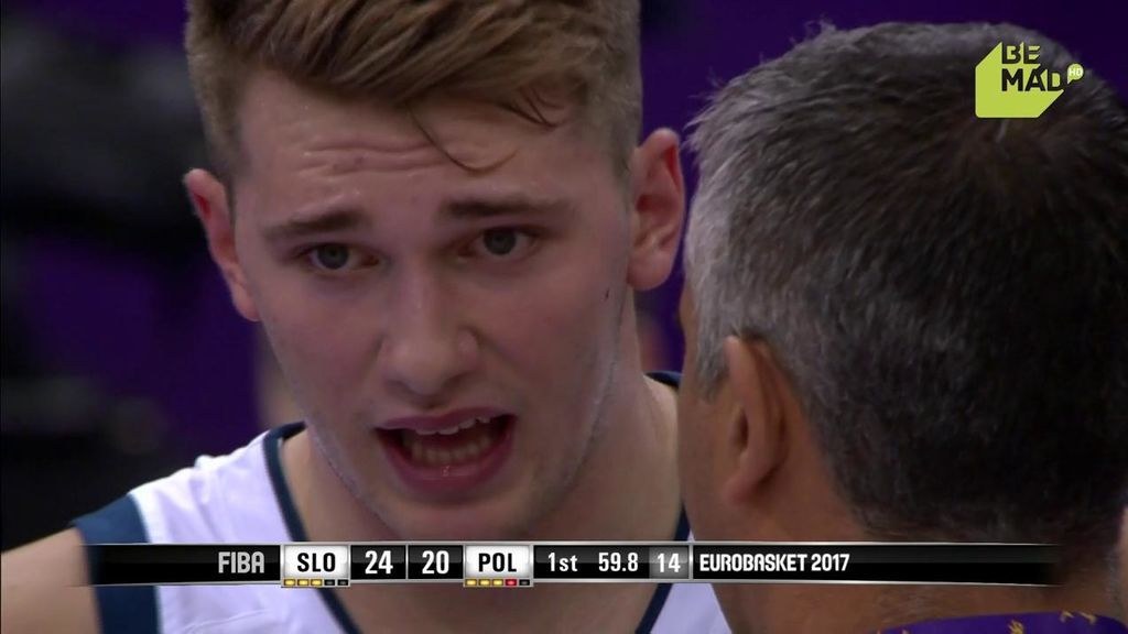 ¡Tremendo enfado de Doncic! Así lo tuvo que calmar el seleccionador esloveno