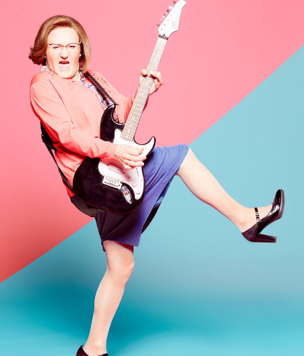 Avelina y su faceta rockera