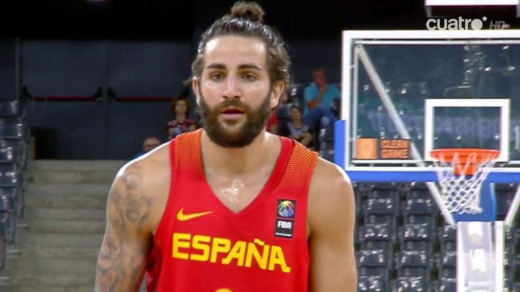 ¡Esto es Ricky Rubio! 10 puntos en dos minutos… ¡Imparable!