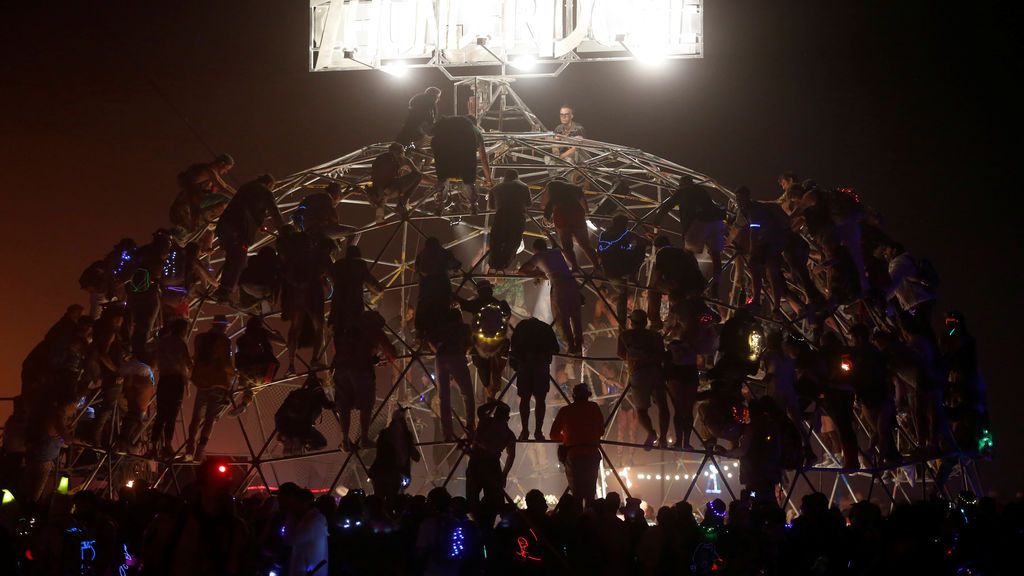 Las impactantes imágenes del festival 'Burning Man'