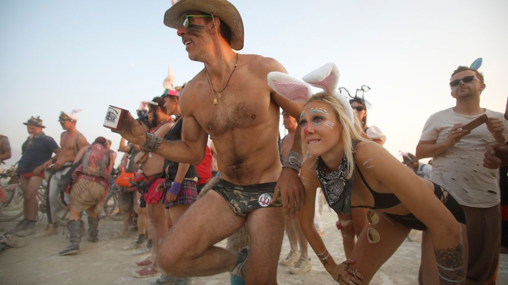 Las impactantes imágenes del festival 'Burning Man'