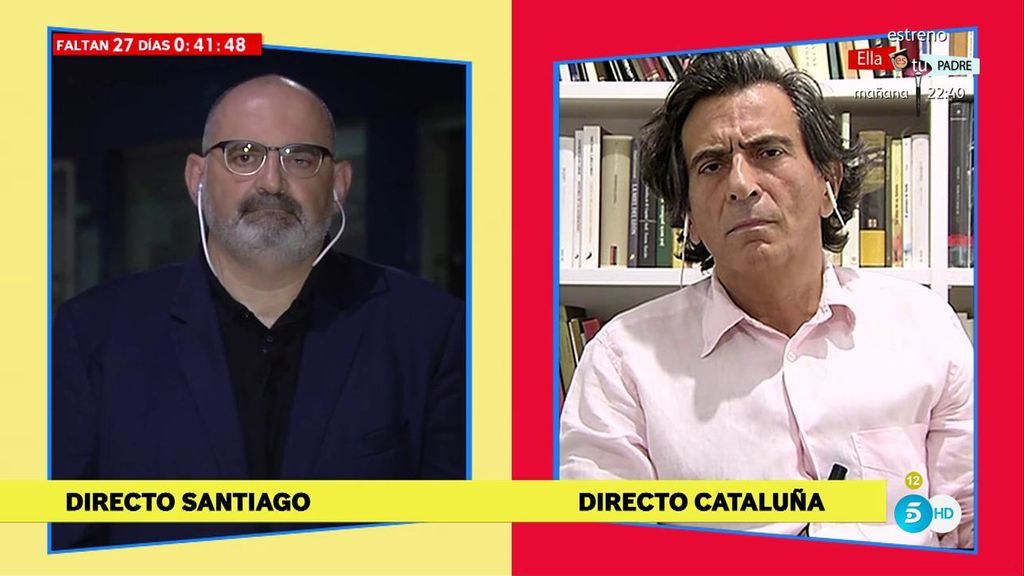 Antón Losada y Arcadi Espada, "cara a cara" por el refréndum catalán