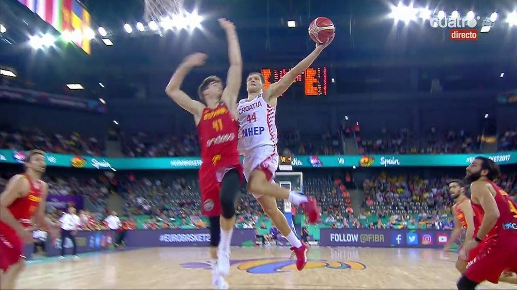 ¡Juancho hunde a Bogdanovic con un tapón para dar la victoria a España ante Croacia!