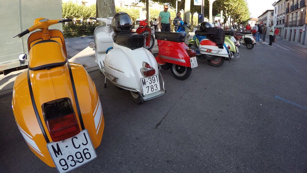 Las mejores Vespas de toda España se reúnen este sábado en Alcalá de Henares