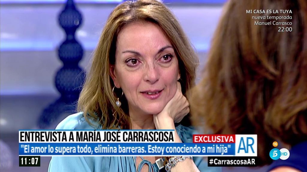 Mª José Carrascosa: "Miro a mi alrededor constamente para asegurarme de que no estoy soñando"