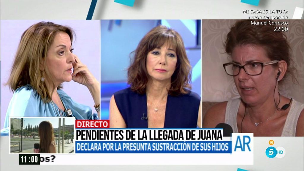 Mª José Carrascosa: "Me duele que los jueces españoles permitan lo que les sucede a Juana Rivas y Carmen Palomino"