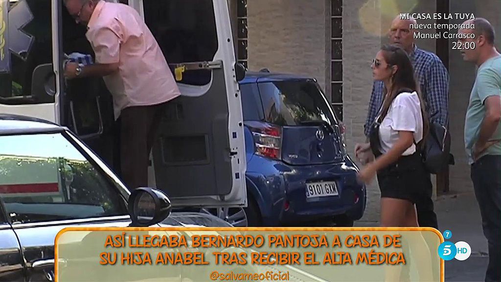 Bernardo Pantoja recibe el alta médica y le trasladan a casa de su hija Anabel