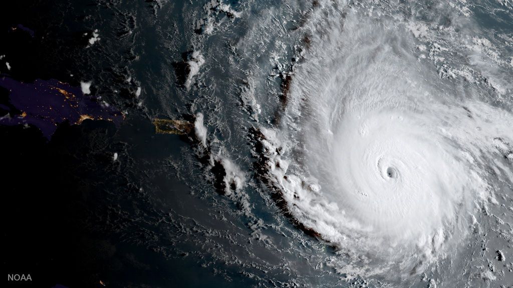 El huracán Irma alcanza la categoría 5