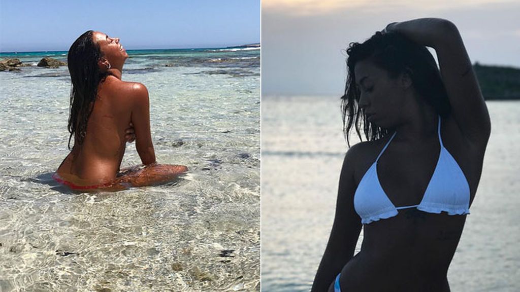 ¡Verano, calor y flechazo! Se repite la historia de futbolista y modelo en aguas de Formentera