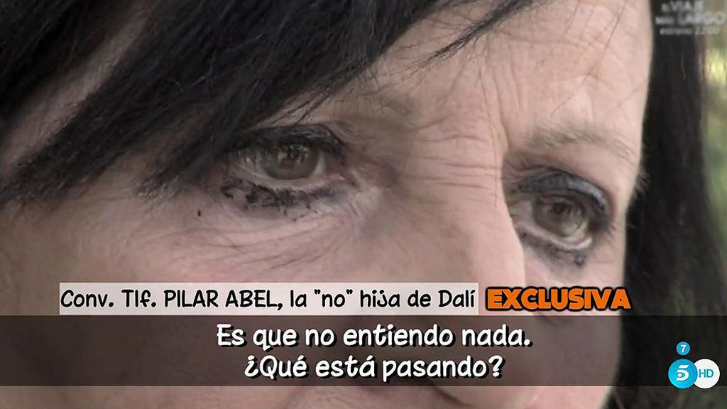 Exclusiva: La reacción de Pilar Abel tras conocerse que las pruebas de ADN certifican que no es hija de Dalí