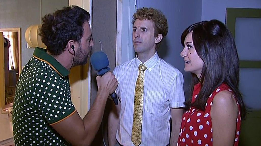 Alexandra Jiménez y Julián López, Luisa y Jaime en 'Superlópez'