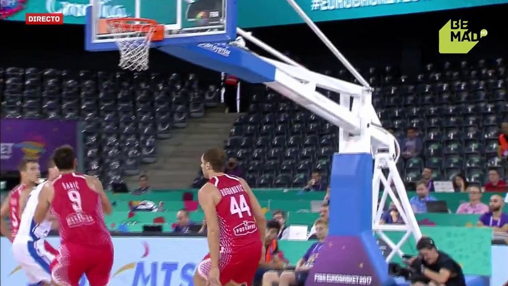 ¡Contra de 4-1! Bogdanovic, Simon, Kruslin y… ¡mate espectacular a una mano de Saric!