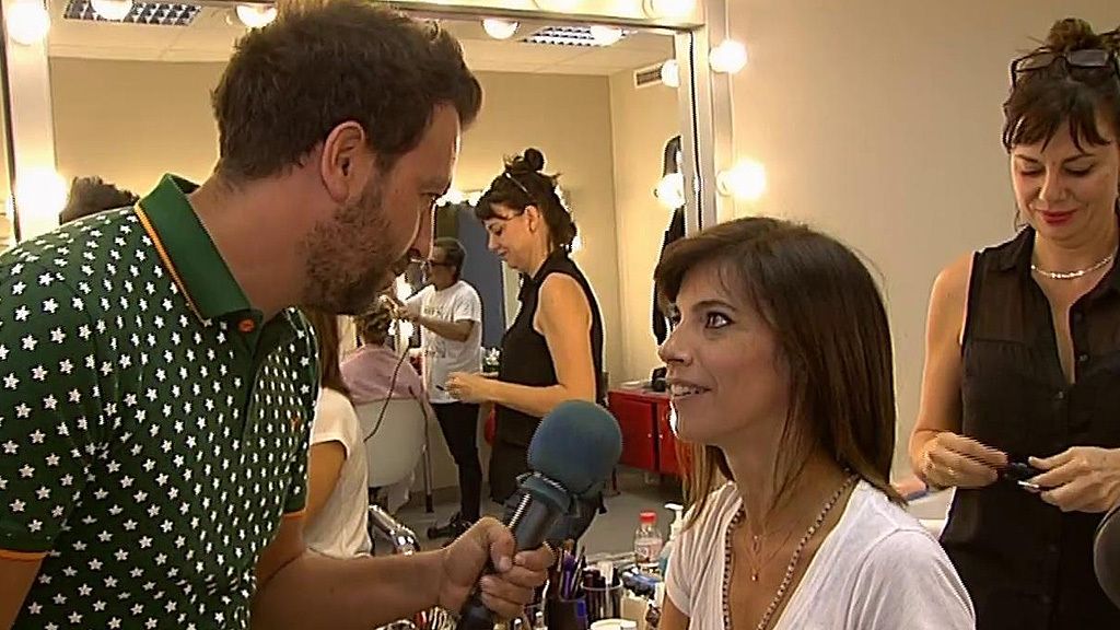 Maribel Verdú, emocionada en su último día de rodaje