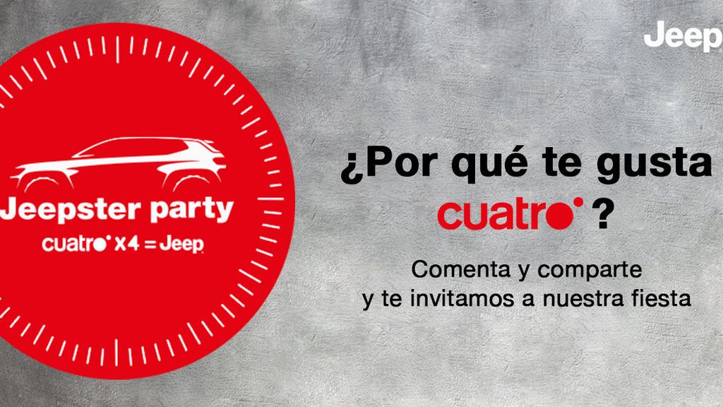¡Ven a la fiesta de nueva temporada #Cuatrox4Jeep!