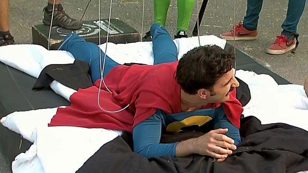 Entre escena y escena en el aire, Dani Rovira toma fuerzas