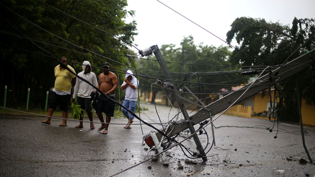 República Dominicana, azotada por el huracán Irma