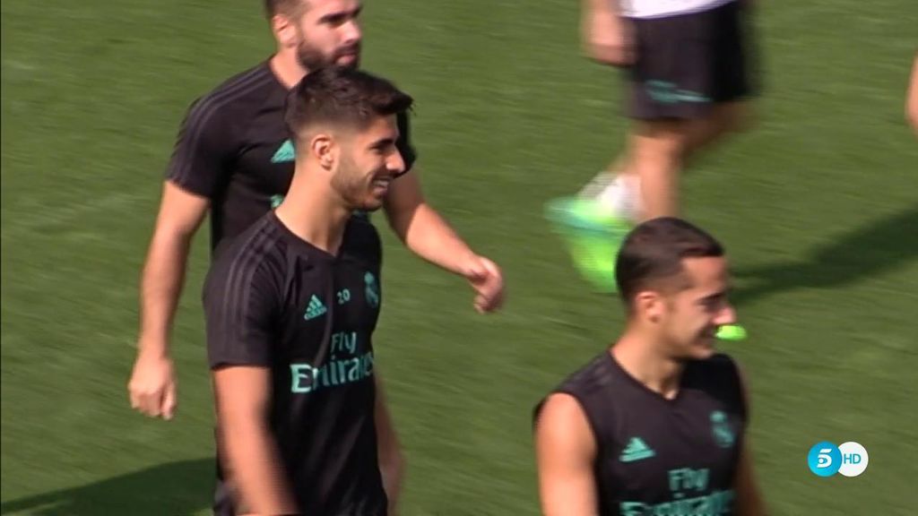Los motes del vestuario del Madrid a Marco Asensio: ¿de qué tres formas le llaman?