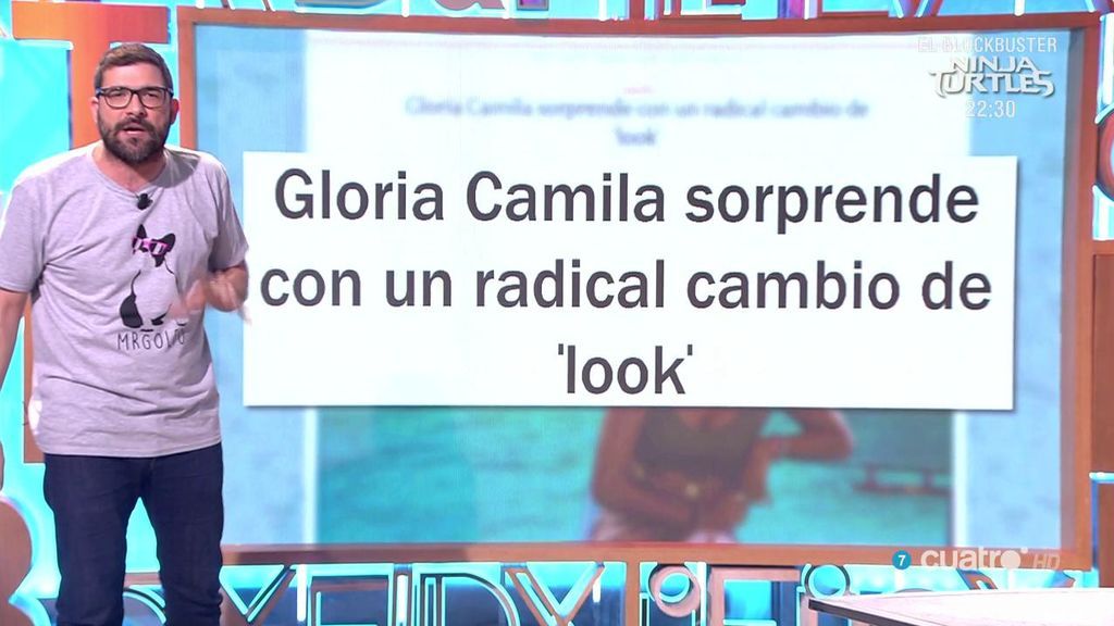 El "cambio de look radical" de Gloria Camila y otras 'noticias trampa' de la semana