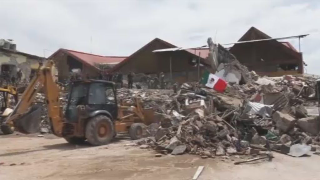 México se despierta entre toneladas de escombros tras el terremoto