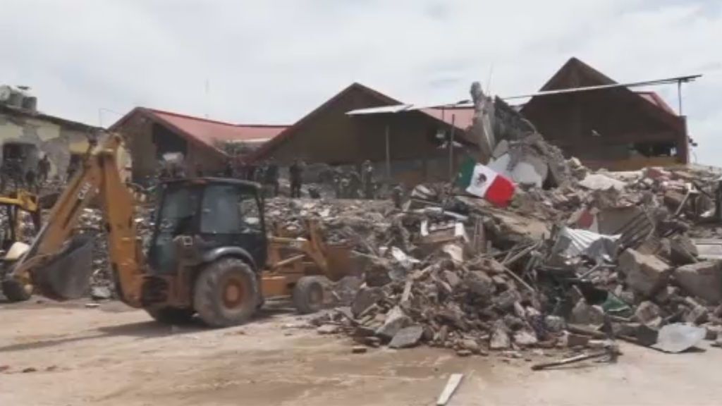 México se despierta entre toneladas de escombros tras el terremoto