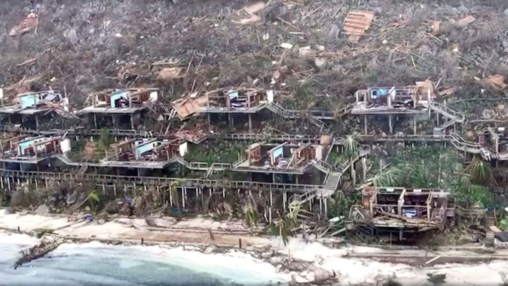 Toda la fuerza destructiva del huracán Irma llega a Florida tras devastar el Caribe