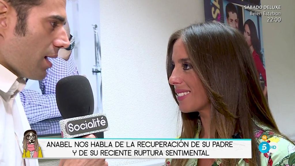 Anabel Pantoja: "Mi tía Isabel está pegada al teléfono, llamando a su hermano y eso es lo que me importa"