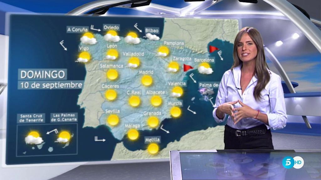 El tiempo otoñal continúa: Fuertes vientos en Cataluña y tormentas en Baleares⛈️