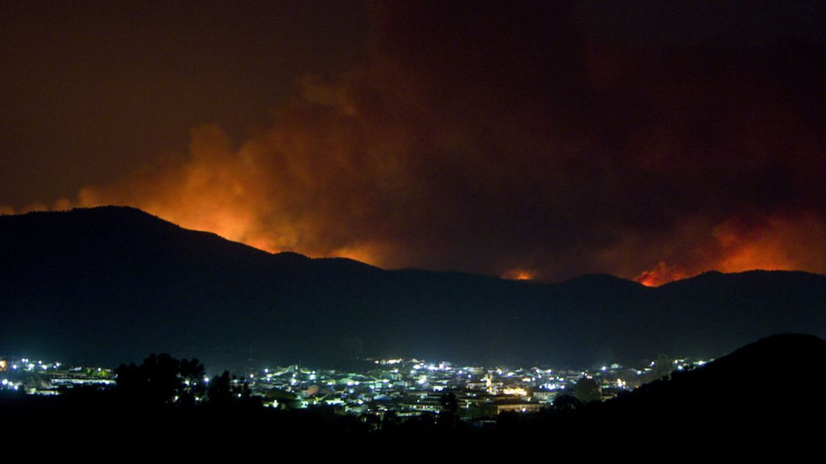 El alcalde de Riotinto alerta del "desastre ecológico" provocado por el incendio
