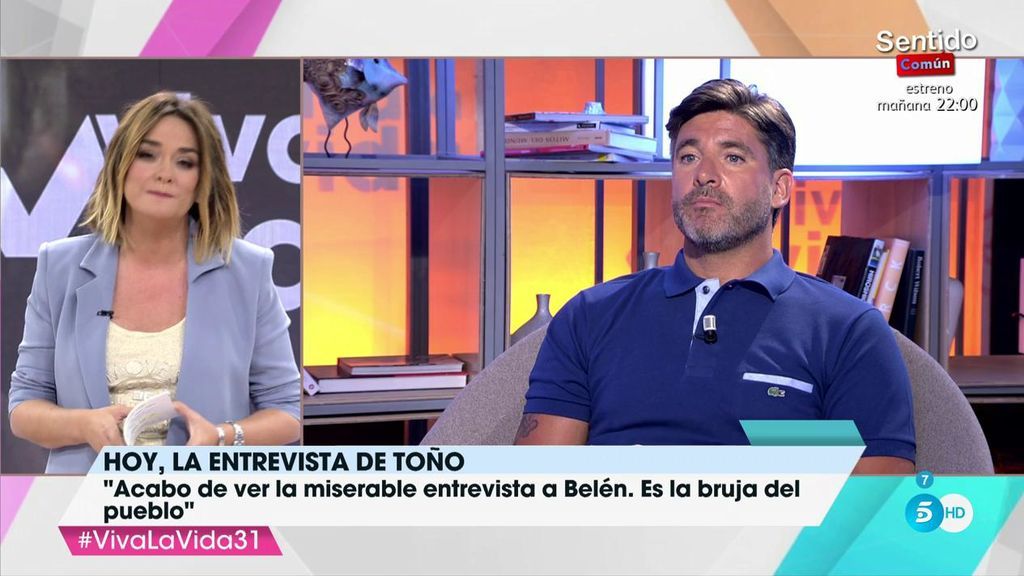 Toño Sanchís opina sobre la entrevista a Belén Esteban: "Me parece ruin y miserable"