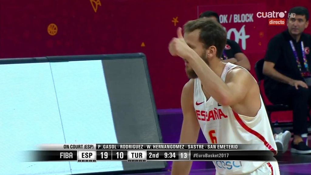 Pau Gasol se la pidió, el ‘Chacho’ le dio el ‘okey’ y canastón de España