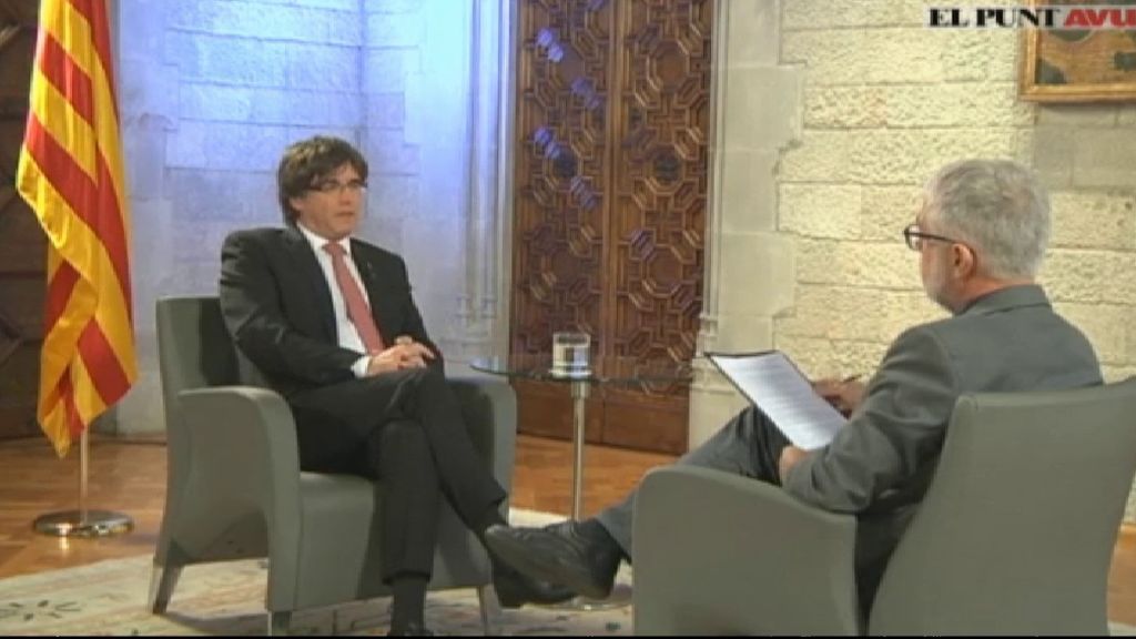 Puigdemont confirma que no acatará lo que diga el Tribunal Constitucional
