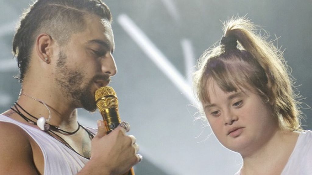 La sorpresa en el concierto de Maluma que ha enternecido a las redes