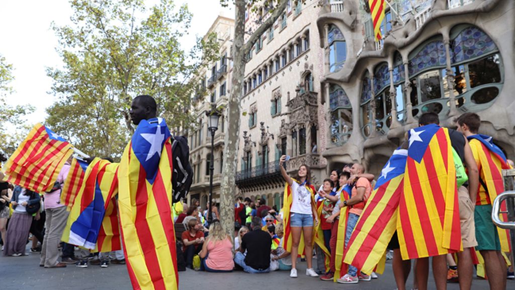 Las imágenes de la Diada