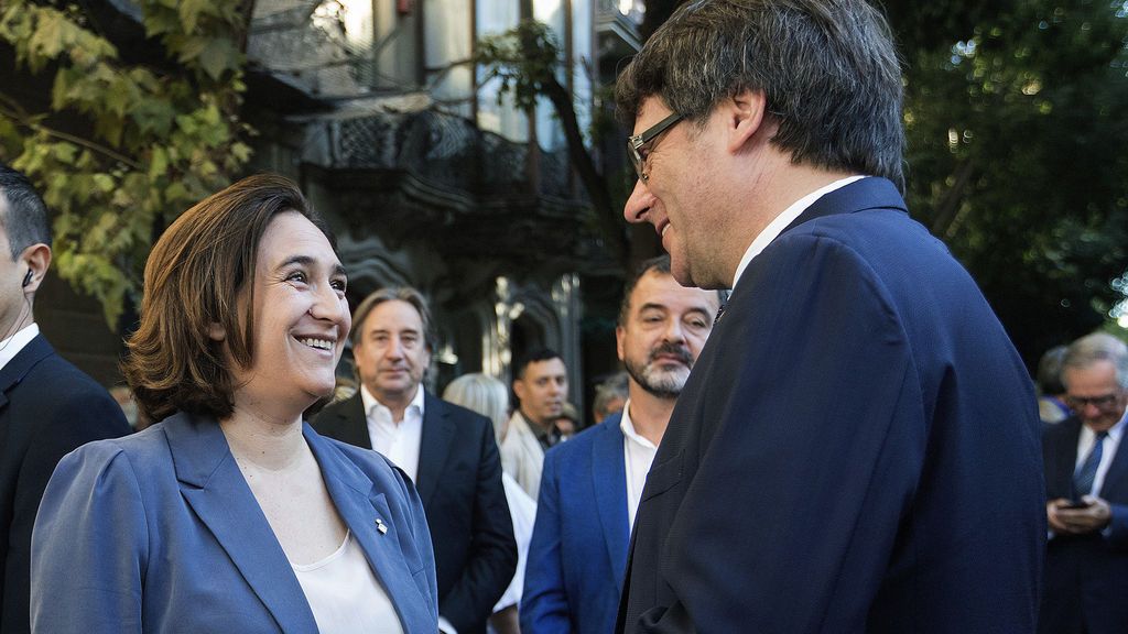 Ada Colau en la Diada: “No nos asustan sus amenazas señor Rajoy”