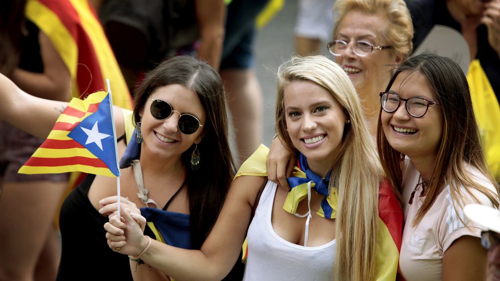 Las imágenes de la Diada