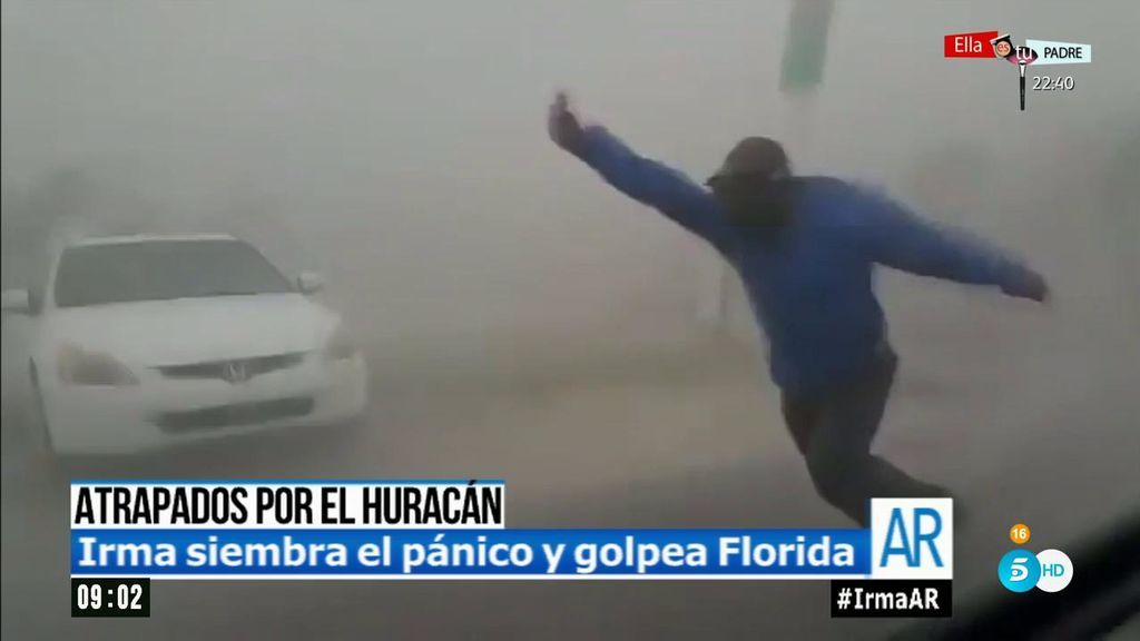 El huracán Irma siembra el pánico y golpea a Florida