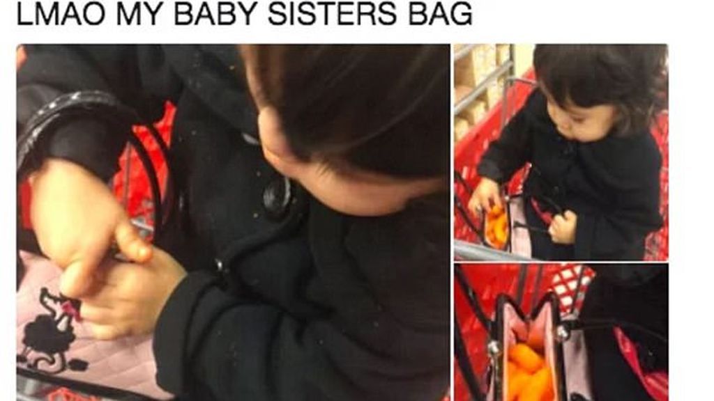 En su bolso solo necesita ganchitos