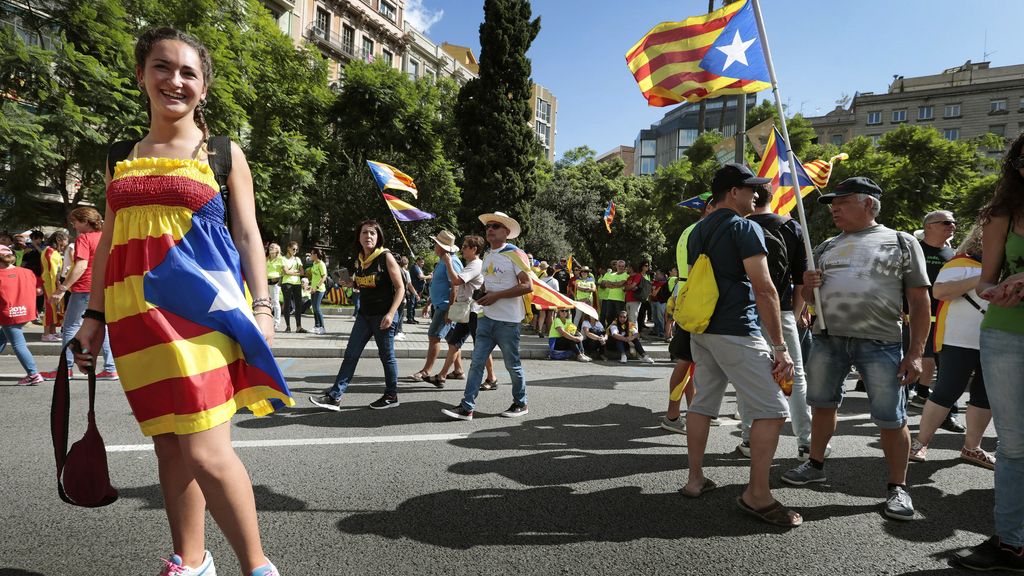 Las imágenes de la Diada