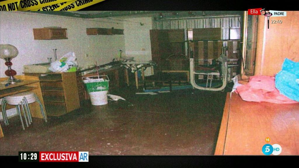 Imágenes inéditas del garaje y la trituradora del 'descuartizador de Majadahonda'