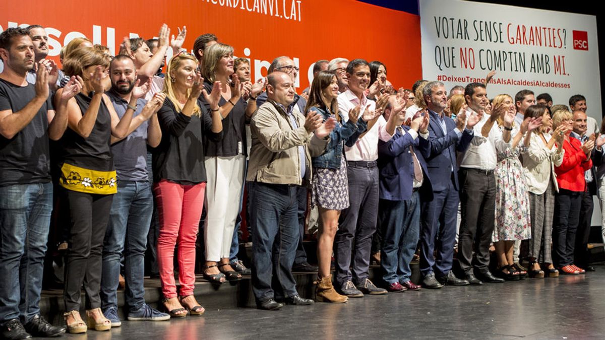Los alcaldes del PSC no se amedrentarán con "amenazas" y reivindican una Cataluña plural