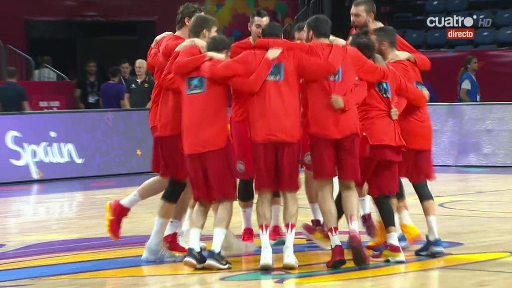 Así es el ritual más bailón de la Selección española antes de cada partido