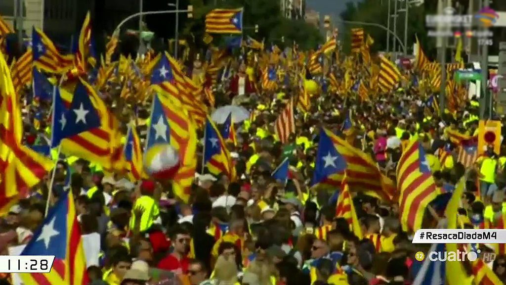 Así fue la Diada de Cataluña Así fue la Diada de Cataluña