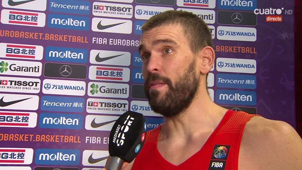 Marc Gasol: “Me hacía falta tener un partido así de bueno con la Selección”