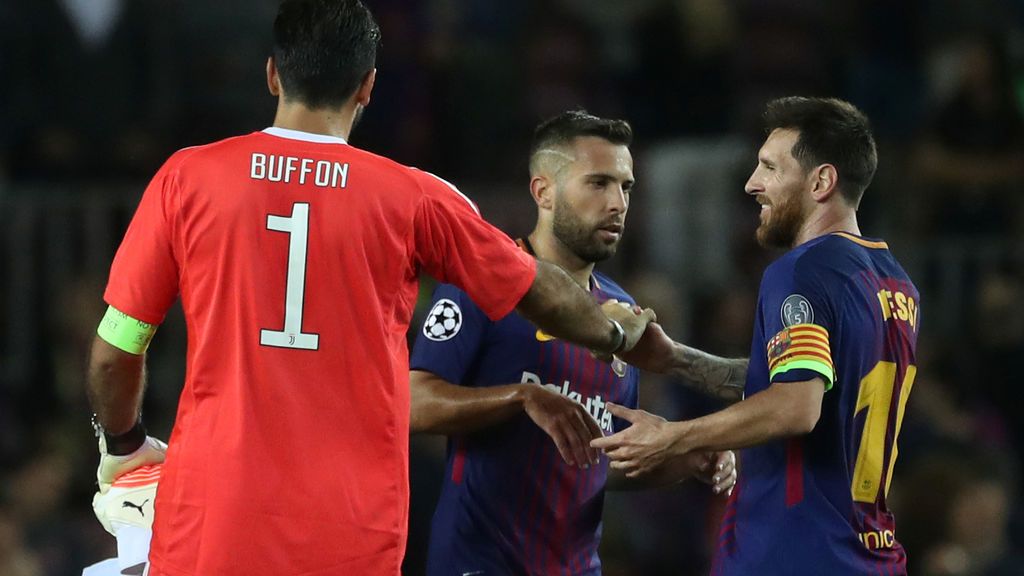 Hasta Buffon terminó felicitándole ¡Otra exhibición de Leo Messi!