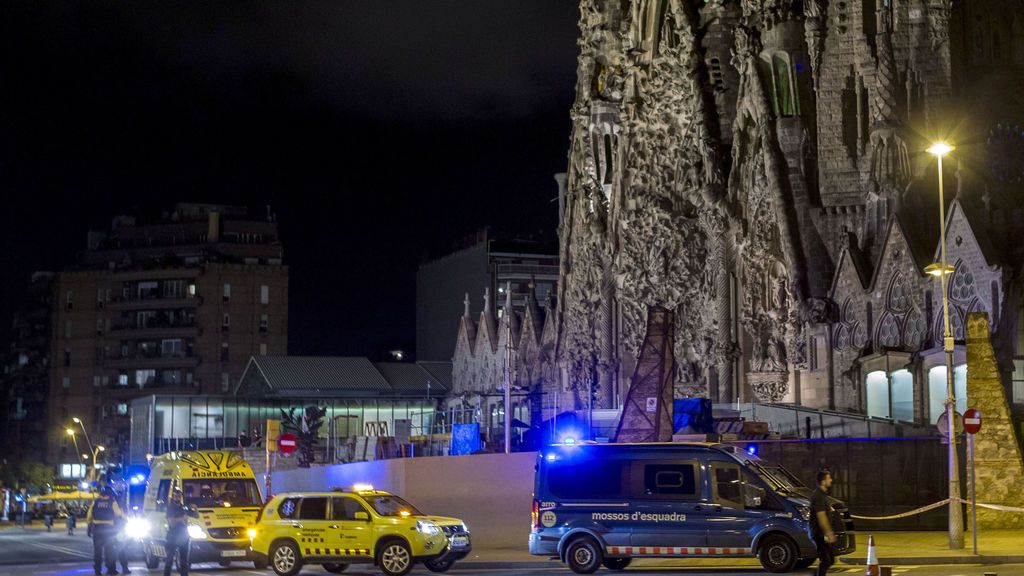 Una furgoneta desató una falsa alarma antiterrorista en la Sagrada Familia