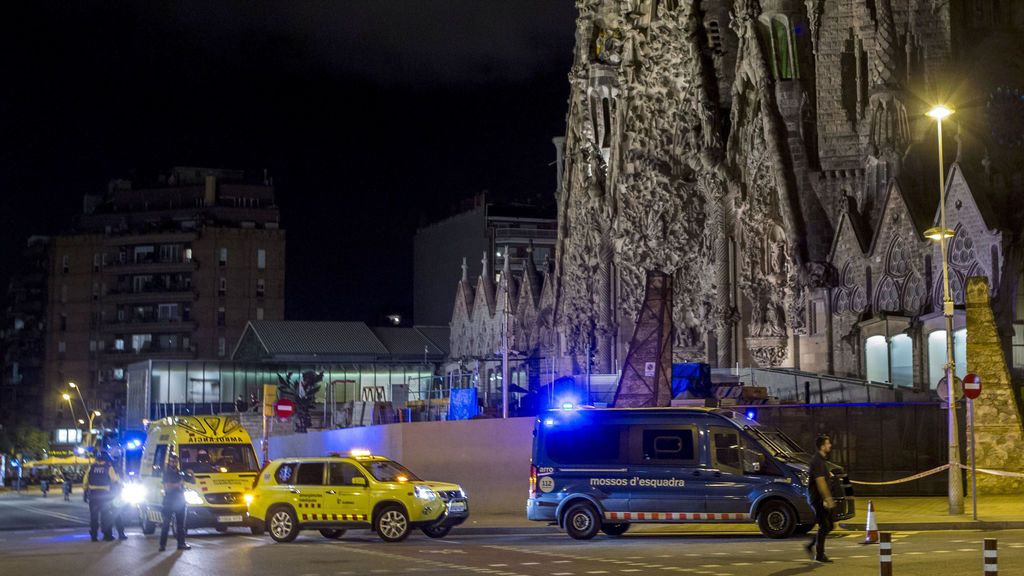 Una furgoneta desató una falsa alarma antiterrorista en la Sagrada Familia