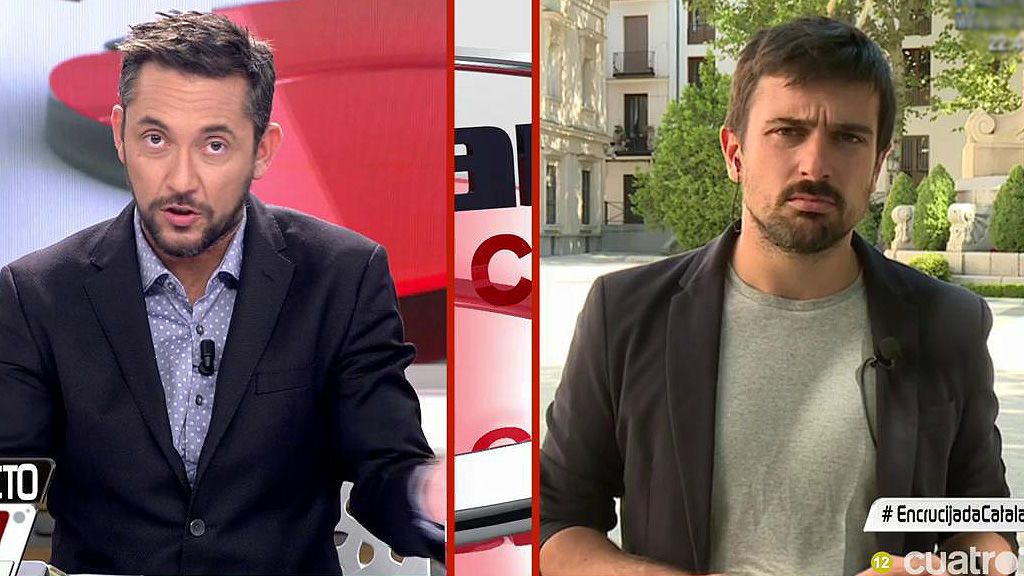 Espinar, sobre Cataluña: “Rajoy está echando gasolina al fuego”