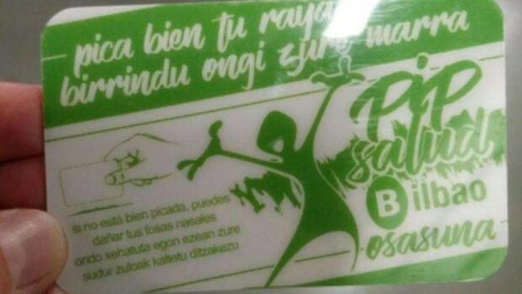 "Pica bien tu raya": El Ayuntamiento de Bilbao retira la controvertida campaña sobre el consumo de drogas