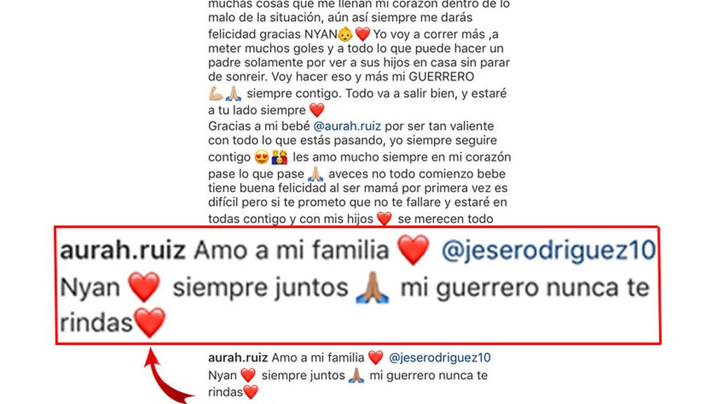 Aurah responde a Jesé