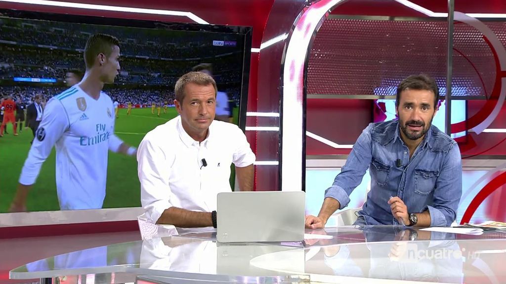 Así se enteró Cristiano sobre el césped de que su ‘gol fantasma’ no había entrado Así se enteró Cristiano sobre el césped de que su ‘gol fantasma’ no había entrado